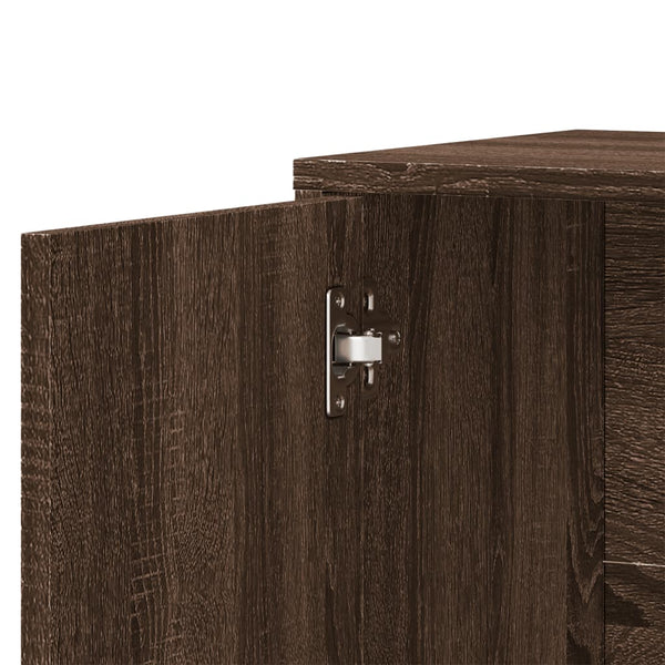 Sideboard Braun Eiche-Optik 60 cm