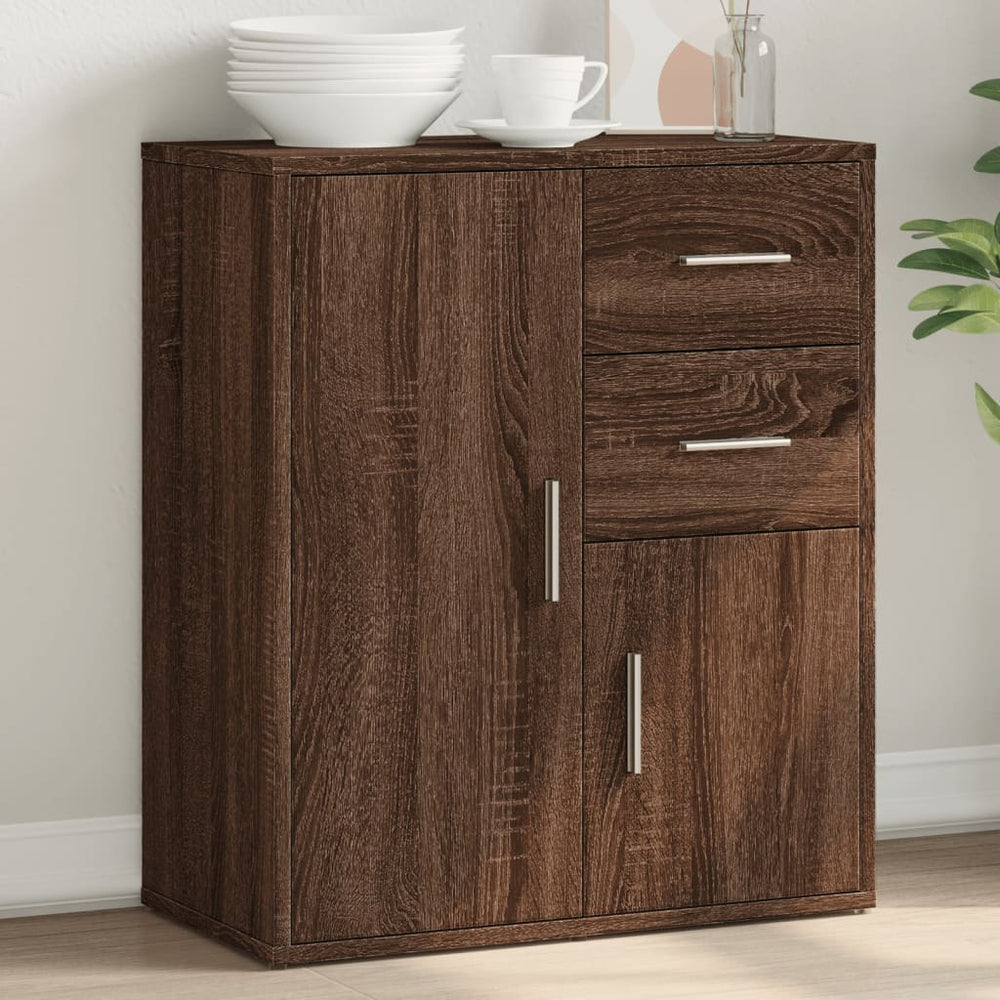 Sideboard Braun Eiche-Optik 60 cm