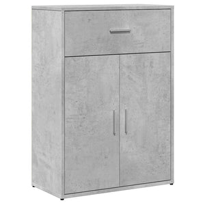 Betongraues Sideboard 60x84 cm