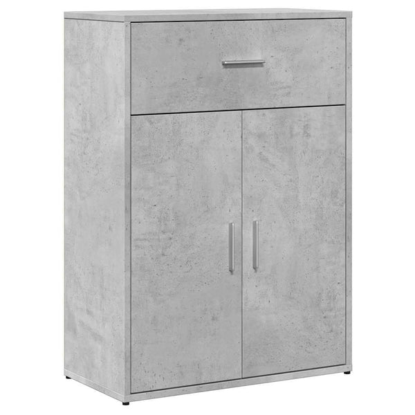 Betongraues Sideboard 60x84 cm