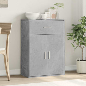 Betongraues Sideboard 60x84 cm
