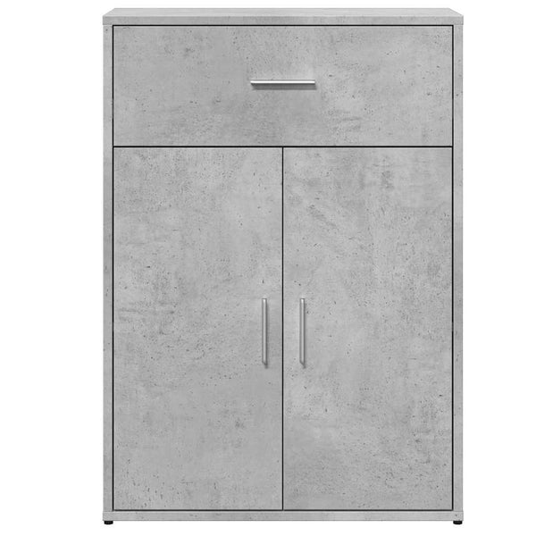 Betongraues Sideboard 60x84 cm