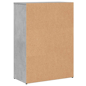 Betongraues Sideboard 60x84 cm