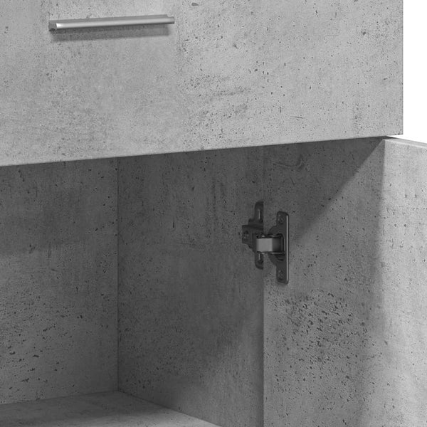 Betongraues Sideboard 60x84 cm