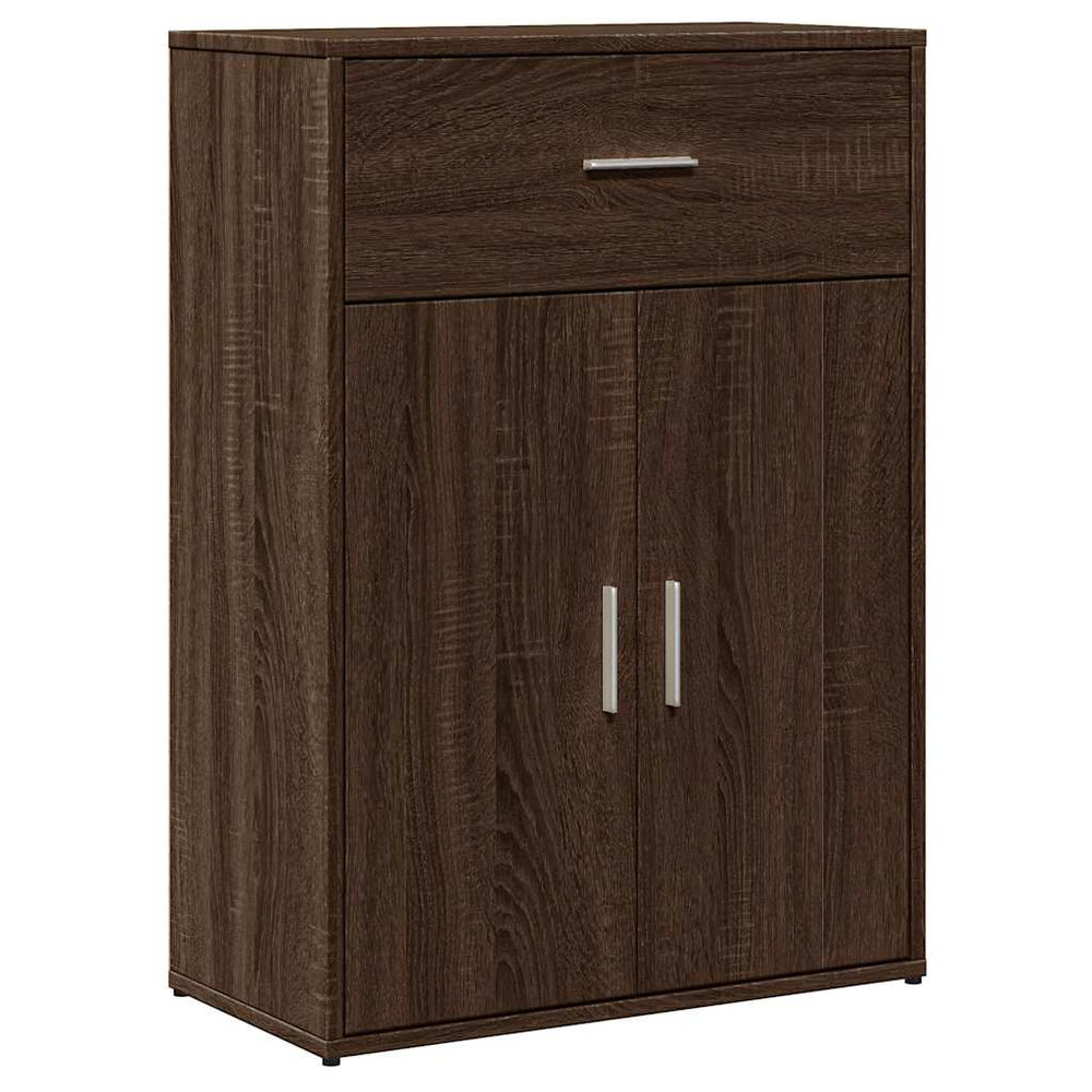 Sideboard Braun Eichenoptik 60x30x84 cm