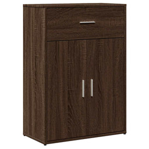 Sideboard Braun Eichenoptik 60x30x84 cm