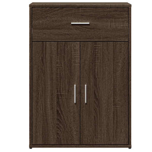 Sideboard Braun Eichenoptik 60x30x84 cm