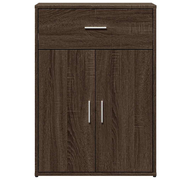 Sideboard Braun Eichenoptik 60x30x84 cm