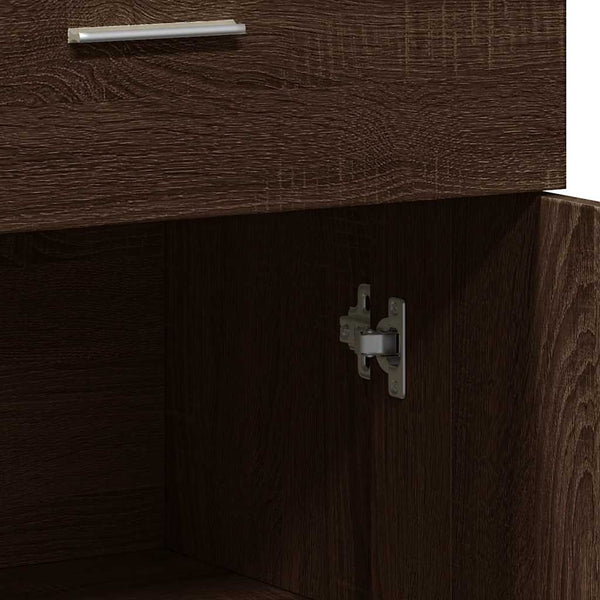 Sideboard Braun Eichenoptik 60x30x84 cm