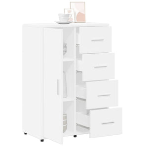 Weißes Sideboard 60x31x84 cm