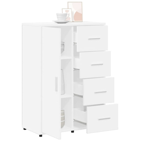 Weißes Sideboard 60x31x84 cm