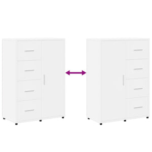 Weißes Sideboard 60x31x84 cm