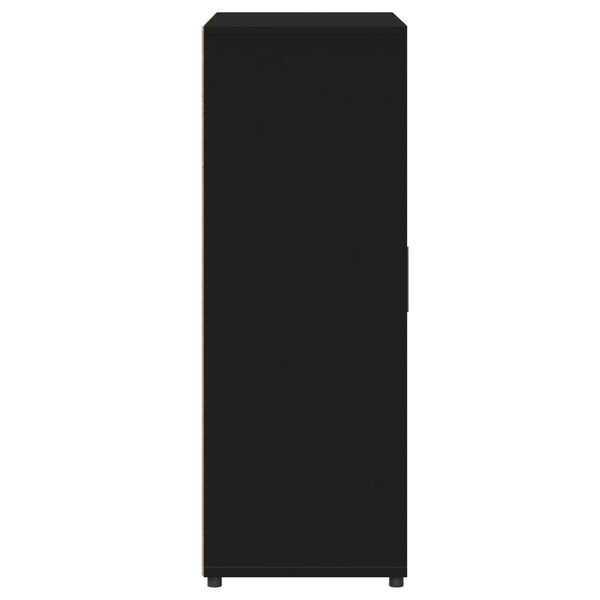 Schwarzes Sideboard 60x31x84 cm