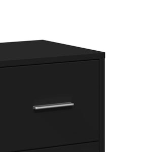 Schwarzes Sideboard 60x31x84 cm