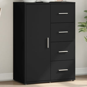 Schwarzes Sideboard 60x31x84 cm