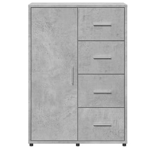 Betongraues Sideboard 60 cm