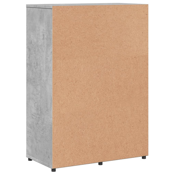 Betongraues Sideboard 60 cm