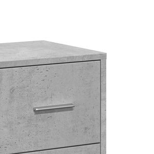 Betongraues Sideboard 60 cm