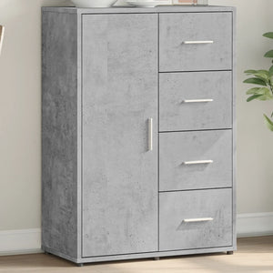 Betongraues Sideboard 60 cm