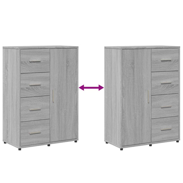 Sideboard Grau Sonoma 60 cm