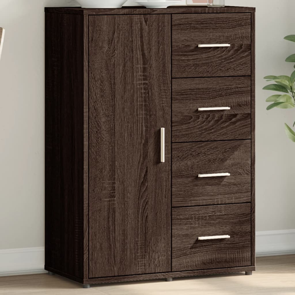 Sideboard Braun Eichenoptik 60 cm