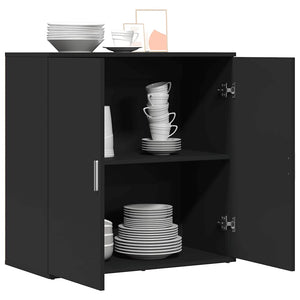 Schwarzes Sideboard 79x38x80cm