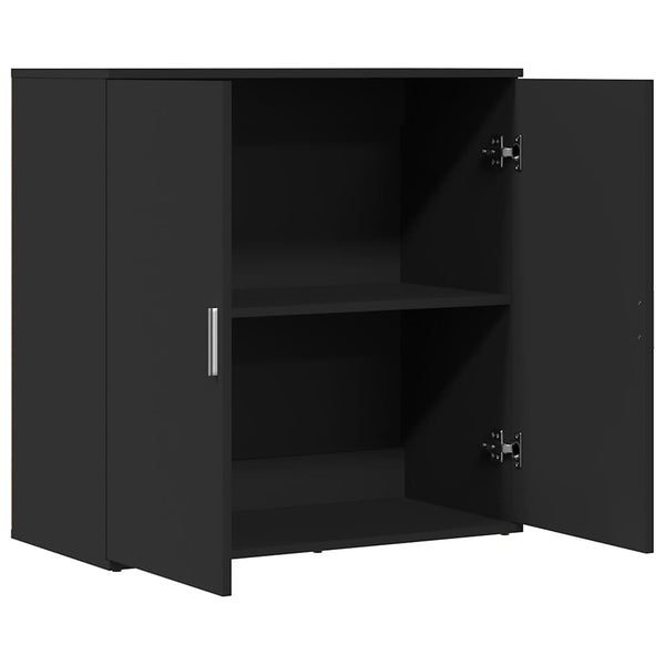 Schwarzes Sideboard 79x38x80cm