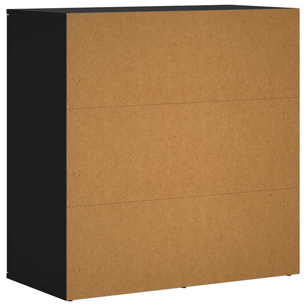 Schwarzes Sideboard 79x38x80cm