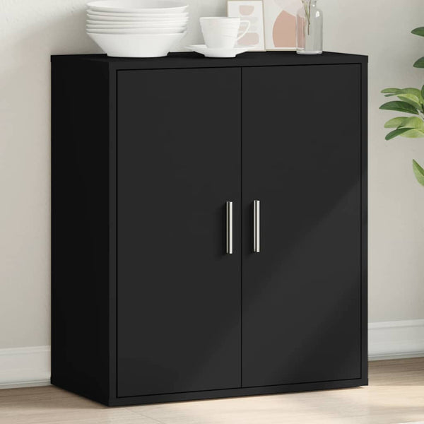 Schwarzes Sideboard 79x38x80cm