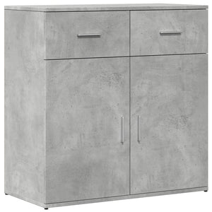 Betongraues Sideboard 79x38x80 cm