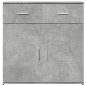 Betongraues Sideboard 79x38x80 cm