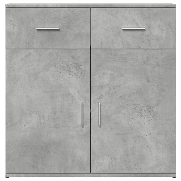 Betongraues Sideboard 79x38x80 cm