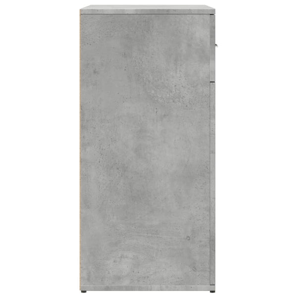 Betongraues Sideboard 79x38x80 cm