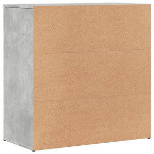Betongraues Sideboard 79x38x80 cm
