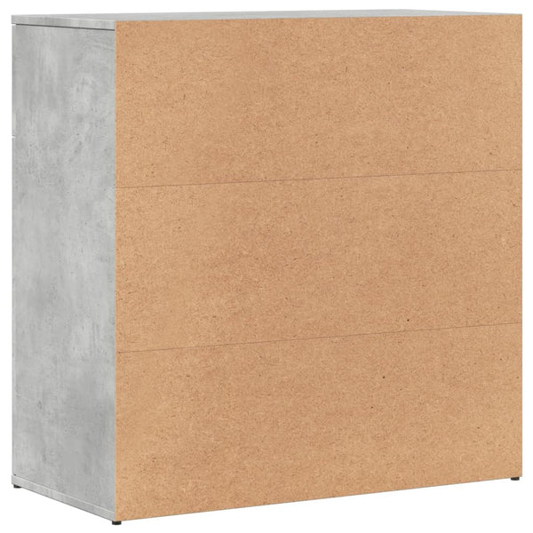 Betongraues Sideboard 79x38x80 cm