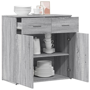 Sideboard Grau Sonoma 79x38x80 cm