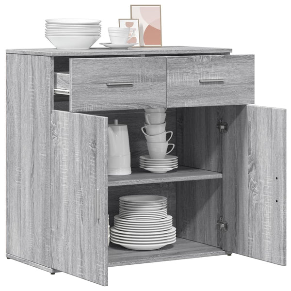 Sideboard Grau Sonoma 79x38x80 cm