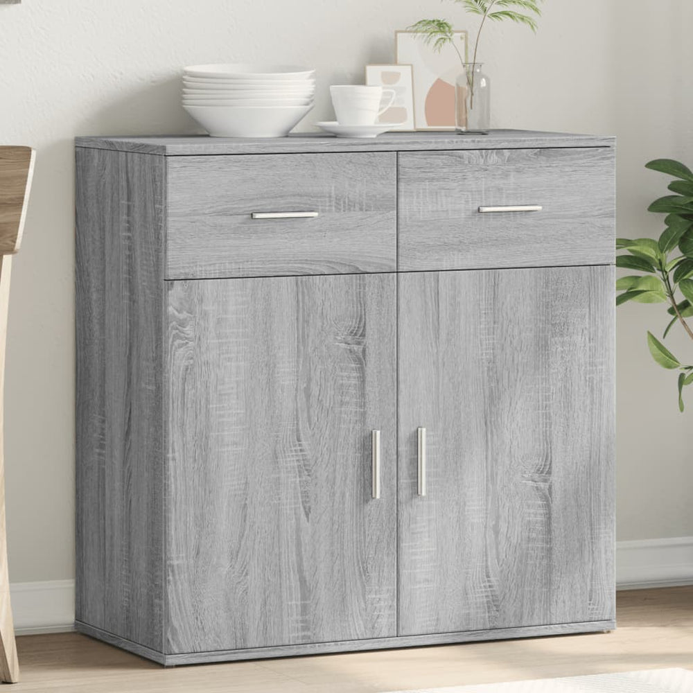 Sideboard Grau Sonoma 79x38x80 cm