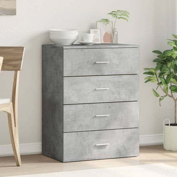Sideboard Betongrau 60x80 cm