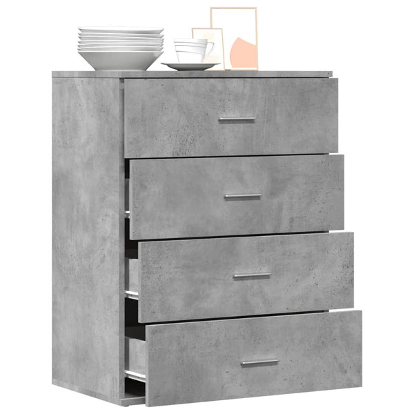 Sideboard Betongrau 60x80 cm