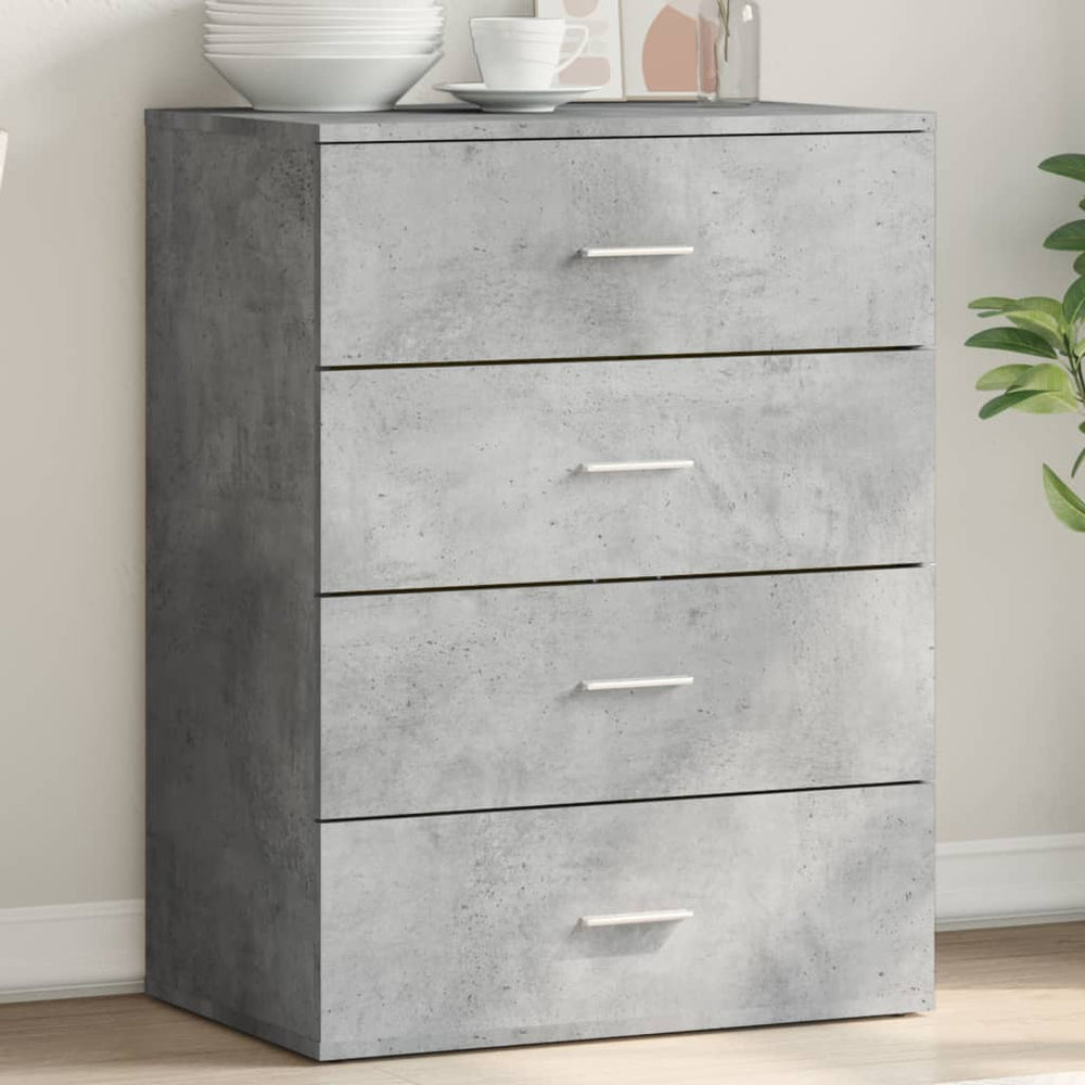 Sideboard Betongrau 60x80 cm