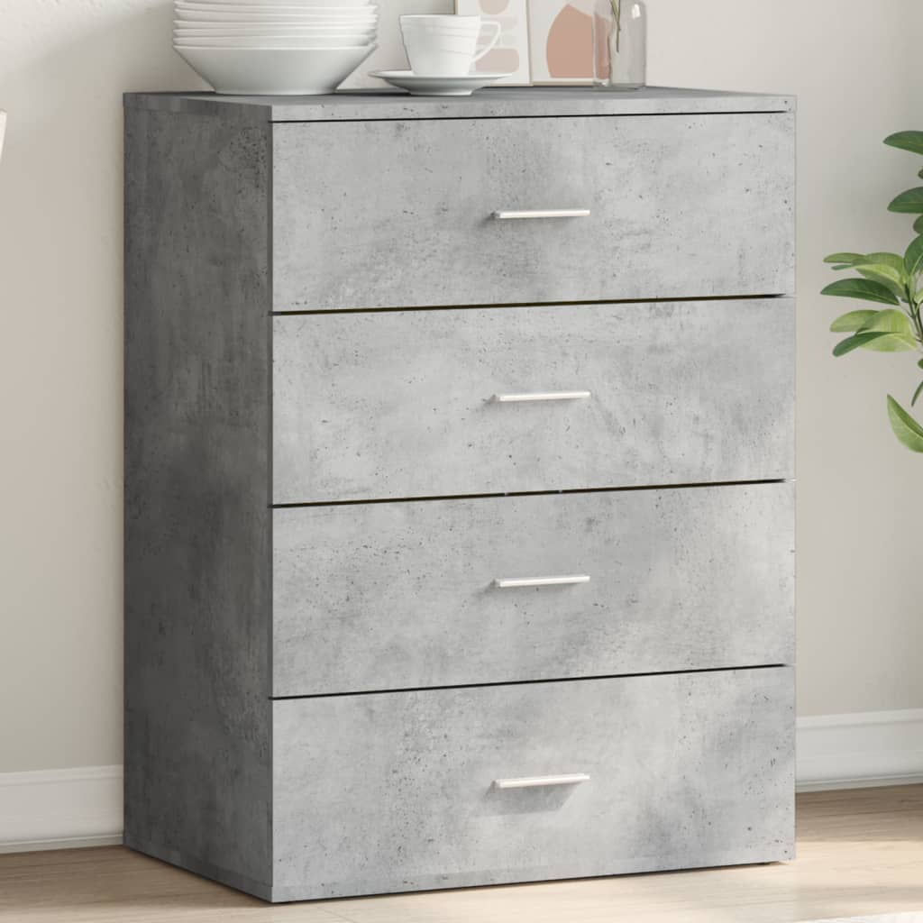 Sideboard Betongrau 60x80 cm