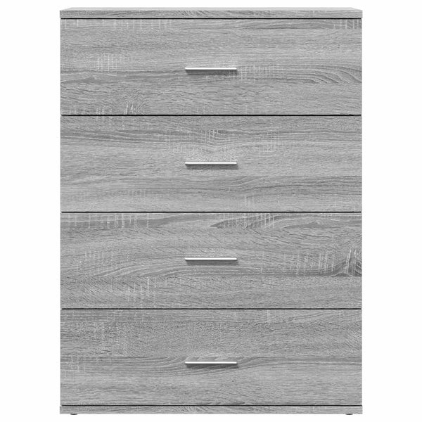 Sideboard Grau Sonoma 60x39x80 cm