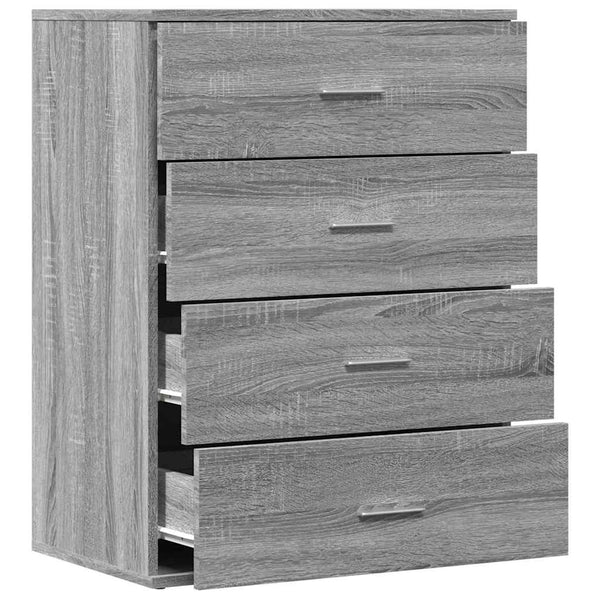Sideboard Grau Sonoma 60x39x80 cm