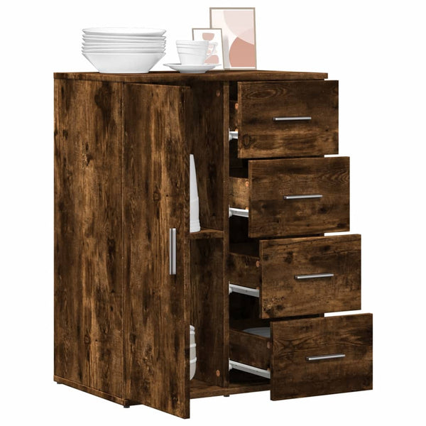 Sideboard Räuchereiche 59x39x80 cm