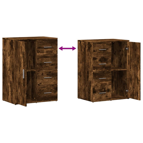 Sideboard Räuchereiche 59x39x80 cm