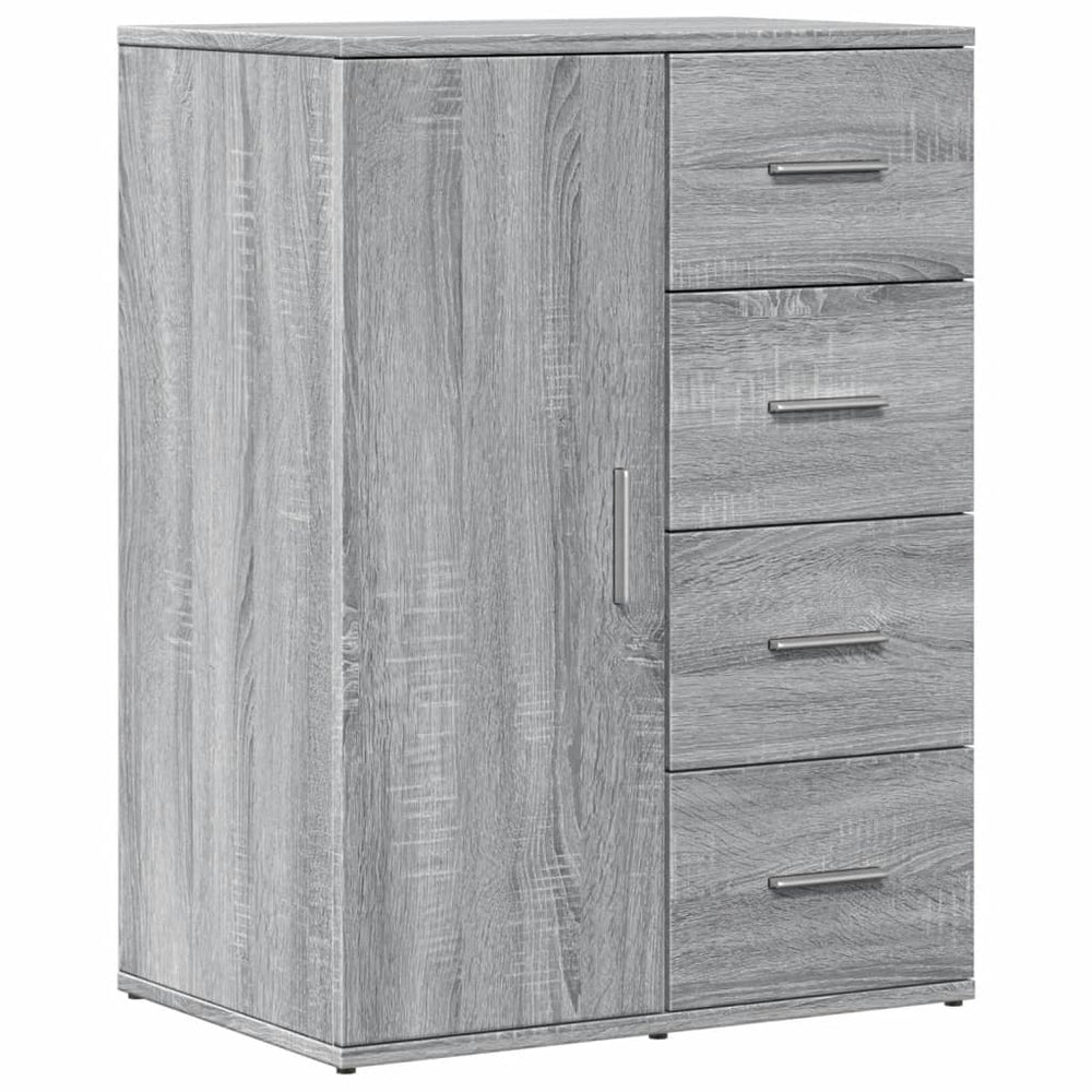 Graues Sonoma Sideboard 59x39x80 cm