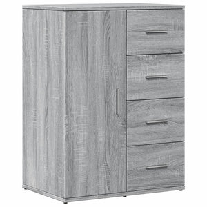 Graues Sonoma Sideboard 59x39x80 cm