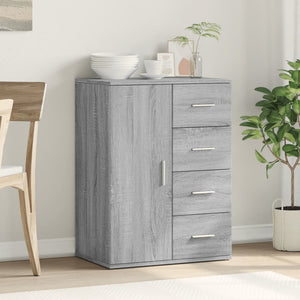 Graues Sonoma Sideboard 59x39x80 cm