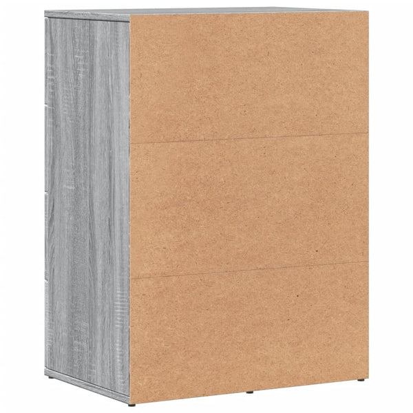 Graues Sonoma Sideboard 59x39x80 cm